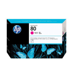 HP 80 350-ml Magenta DesignJet Ink CartridgeHP DesignJet 1000/1050/1055
 (Référence C4847A)