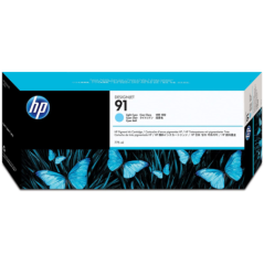 HP 91 775ml Light Cyan DesignJet Pigment CartridgeHP Designjet Z6100 (Référence C9470A)