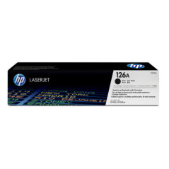 HP 126A Black Original LaserJet Toner CartridgeHP CLJ CP1025 Black Crtg (Référence CE310A)