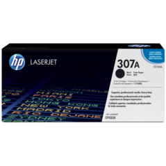 HP 307A Black Original LaserJet Toner CartridgeHP CLJ CP5225 Black Crtg (Référence CE740A)