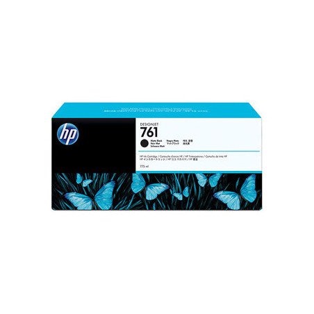 HP 761 775-ml Matte Black DesignJet Ink CartridgeHP Designjet T7100 (Référence CM997A)