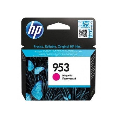 HP 953 Magenta Original Ink CartridgeHP Offjet 8210/8218/871x/8720/8725/8730/8740/8745 (Référence F6U13AE)