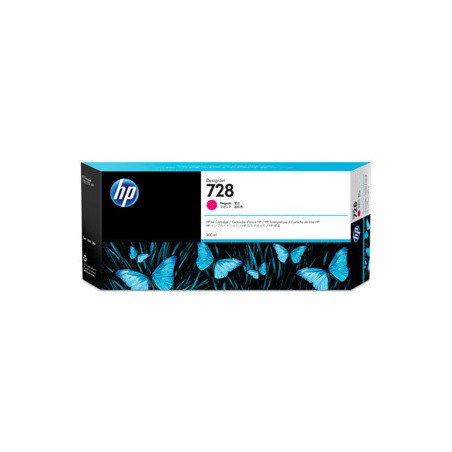 HP 728 300-ml Magenta DesignJet Ink Cartridge HP HP Designjet T730/T830 (Référence F9K16A)