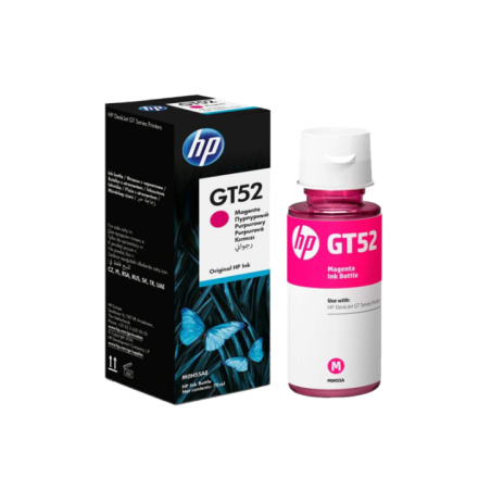 HP GT52 Magenta Original Ink Bottle (Référence M0H55AE)