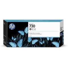 HP 730 300-ml Gray Ink Cartridge
 (Référence P2V72A)