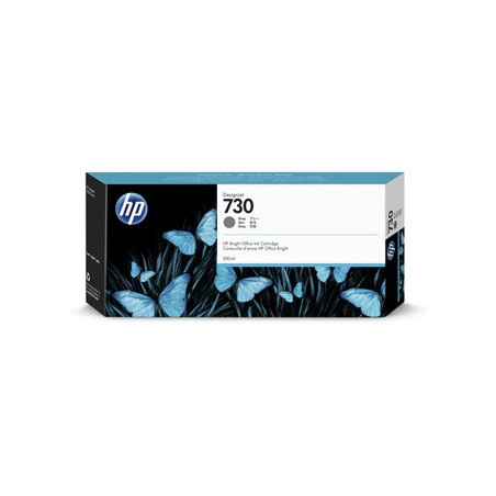 HP 730 300-ml Gray Ink Cartridge (Référence P2V72A)