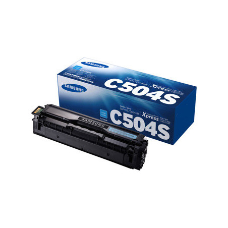 Samsung CLT-C504S Cyan Toner CartridgeCLT-C504S/SEE (Référence SU027A)