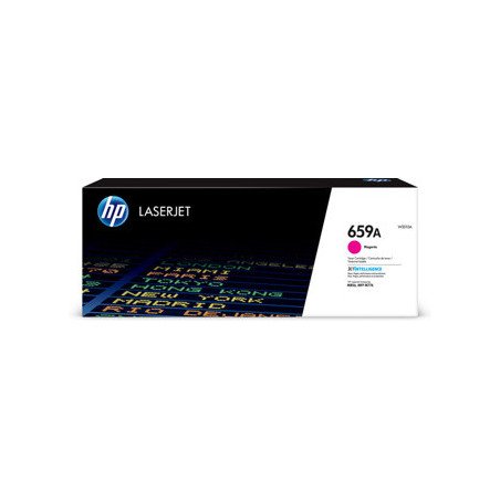 HP 659A Magenta Original LaserJet Toner Cartridge 13000 Pages pour M856 série & M776 séries (Référence W2013A)
