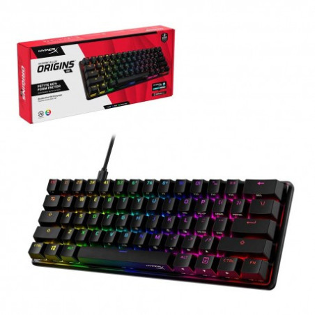 CLAVIER GAME HyperX Alloy Origins60 HKBO1S-RB-US G (4P5N4AA-ABA)