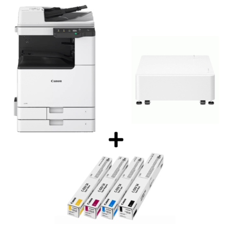 Canon Laser IR C3226i MFP + TONER C-EXV54 BK (15500 p), Y/C/M (8500 p) + Plain Pedestal Type-S3 (Référence DS5764)