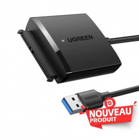 Ugreen Adaptateur USB 3.0 to 2 5 3 5 SATA (60561)