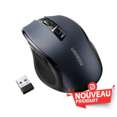 Ugreen Souris sans fil Design Egr 2 4 GHZ 15M Noir (90545)
