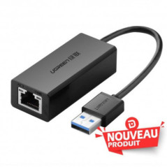 Ugreen Adaptateur USB 3.0 to RJ45 Noir (20256)