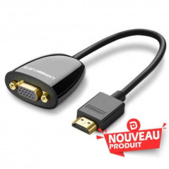 Ugreen Adaptateur HDMI to VGA WITHOUT AUDIO (40253)
