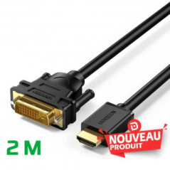 Ugreen Cable HDMI Male to DVI 2M (10135)