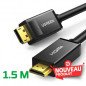 Ugreen Cable DP Male to HDMI Male 1 5M (10239)