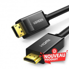 Ugreen Cable DP Male to HDMI Male 3M (10203)