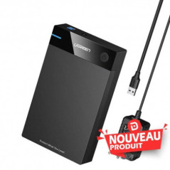 Ugreen Boitier external HD USB 3.0 to 2 5 3 5 SATA (50422)