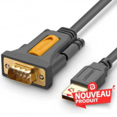 Ugreen Adaptateur USB 2.0 to DB9 RS-232 Male 1.5M (20211)