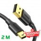 Ugreen Cable USB 2.0 to Mini USB 5 Pin 2M (30472)