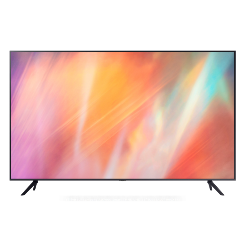 SAMSUNG tv 55" Serie A 4K 3,840x2,160 crystal UHD Smart bleutooth recepteur integré garantie 1 an.