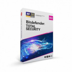 Bitdefender Total Security 5 appareils 1an - Expor (CR_TS_5_12EXFR)