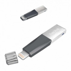SANDISK MINI CLE USB 16 GB IXPAND POUR IPHONE (SDIX40N-016G-GN6NN)