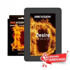 DISQUE DUR HIKVISION SSD 512Go 2.5 SATA 3.0 6Gb s (HS-SSD-DESIRE-S-512G)