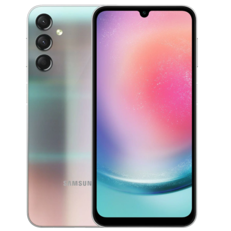 SAMSUNG Smartphone A24 Silver 65" Octa Core 6Go 128Go Android 4G Dual Sim 13Mpx50Mpx5Mpx2Mpx12M
 (Référence SM-A245FZSVMWD)