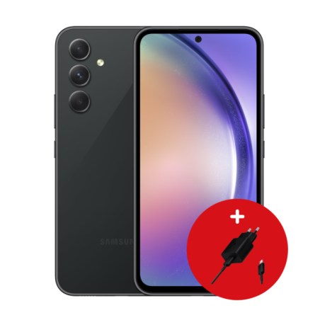 SAMSUNG Smartphone A54 Awesome graphite 64" Exynos 8Go 256Go Android 5G DS 32Mpx50Mpx12Mpx5Mpx 12M
 (Référence SM-A546EZKDMWD)