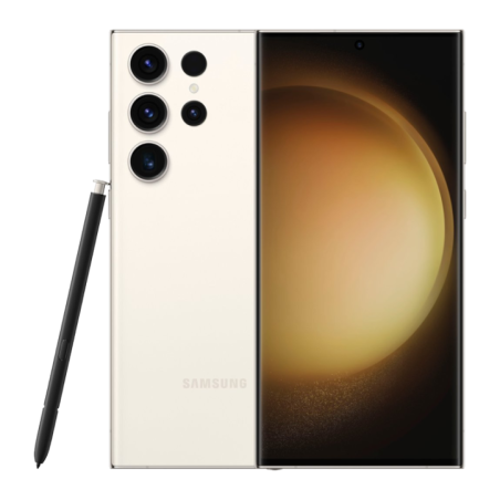 SAMSUNG S23 Ultra Cream 68" Snapdragon 12Go 256Go Android 5G Dual Sim 12Mpx 200Mpx12Mpx10Mpx10Mpx
 (Référence SM-S918BZECMWD)