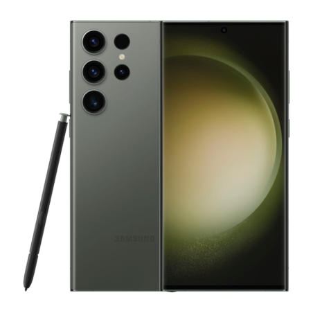 SAMSUNG S23 Ultra Green 68" Snapdragon 12Go 256Go Android 5G Dual Sim 12Mpx 200Mpx12Mpx10Mpx10Mpx
 (Référence SM-S918BZGCMWD)