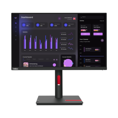 LENOVO ThinkVision T24i-30 238 inch Monitor 12M (Référence 63CFMATXEU)
