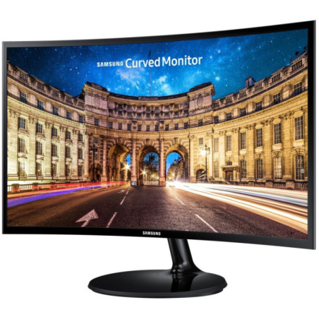SAMSUNG Moniteur Gamme S 24 pouces CUrved serie 3 19201080 75 Hz Tps 4ms 1 HDMI 12M (Référence LS24C360EAMXZN)