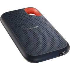 SANDISK Disque Dur Portable 500GB Noir SSD USB-C, USB 32 Gen 2 Up to 1050MB/s (Référence SDSSDE61-500G-G25)