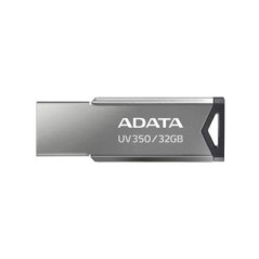 ADATA CLE USB METAL UV350 32GB
 (AUV350-32G-RBK)