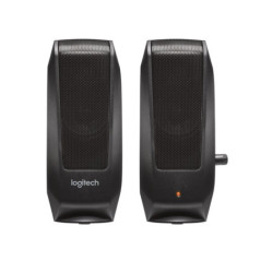 Logitech® Speakers S120 - BLACK - ANALOG - PLUGC -- EMEA - EU (980-000010)