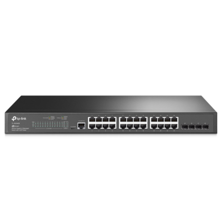 Tplink JetStream 24 ports Gigabit L2 avec 4 emplacements SFP (TL-SG3428)