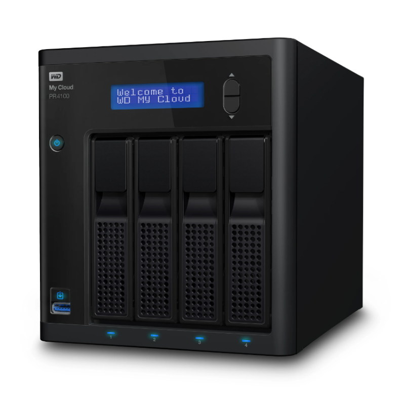 Serveur NAS Western Digital WD My Cloud Pro 2 Baie(WDBBCL0000NBK)