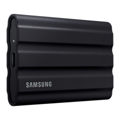 Disque SSD Externe SAMSUNG PORTABLE SSD 1 TB T7 SHIELD BLACK (MU-PE1T0S)