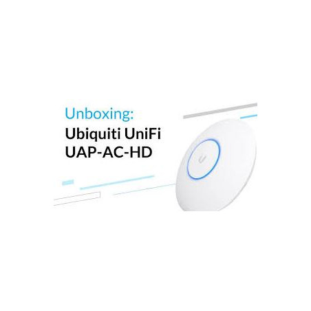 Ubiquiti UniFi AC HD 1733 Mbit/s Blanc Connexion Ethernet, supportant l'alimentation via ce port (PoE)(UAP-AC-HD)