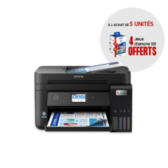 Epson Jet d'encre L6290 MFP 4en1 Réseau Wifi Couleur + Jeu d'encres 101 (Référence DS5874)