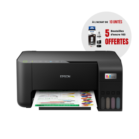 Epson 10  L3250 MFP 3en1 Wifi Couleur + 5 bouteille 103 BLACK (Référence DS5875)