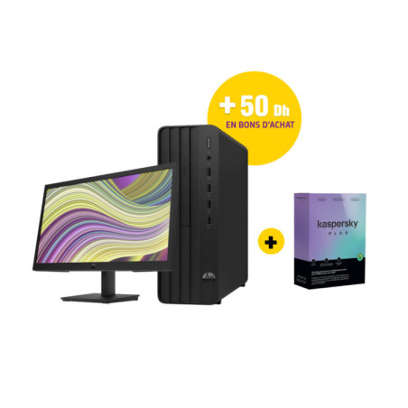 HP 290 G9 i5-12500 22" 8G 512G SSD Freedos WiFi & BT 36M+Kaspersky_Plus_1dev_1y_FFP_bs_inclCD_MA+ BA
 (Référence DS6029)