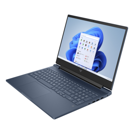 HP VICTUS 16 AMD R5-7640HS 16"FHD 16 Go 512 Go SSD NVIDIA GeForce RTX 4050 6GB W11H Perf Blue 12M (Référence 845N7EA)