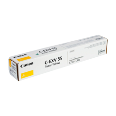 Canon Toner Yellow pour CXX6i/ CXX6i III (C-EXV55 TONER CYEUR)- Yield:18,000 pages (Référence 2185C002AA)