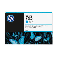 HP 765 400-ml Cyan DesignJet Ink CartridgeHP Designjet T7200 (Référence F9J52A)