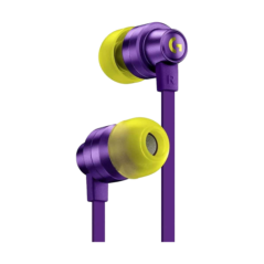 LOGITECH G333 Wired Gaming Earphones - PURPLE - 35 MM
 (Référence 981-000936)