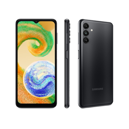 SAMSUNG Smartphone A04s Black 65" Exynos850 4Go 128Go Android 4G Dual Sim 8Mp 50Mp (Référence SM-A047FZKHMWD)