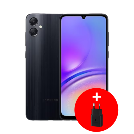 SAMSUNG Smartphone A05 Black 67 Helio G85 4Go 128Go Android 4G DS 8Mpx 50Mpx 2Mpx 12M (Référence SM-A055FZKGMWD)